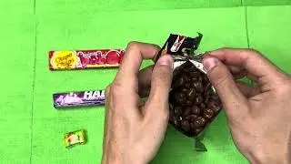 ASMR Unboxing American Candy 🍬 Chupa Chups, Kinder & Coca-Cola