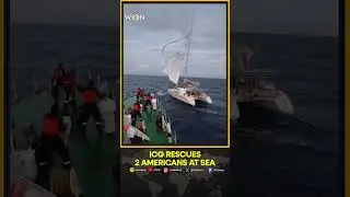 Indian Coast Guard Rescues 2 US Nationals from Distressed Yacht Near Nicobar Islands | WION Shorts