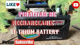 DIY Mini AM FM radio change battery size d(um-1) ordinary to Li-thium 16850 battery