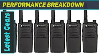 Motorola RMM2050 Two Way Radio Walkie Talkies - The Best Choice for Reliable Communication!