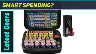 Comecase Hard Battery Organizer Storage Box - The Best Battery Storage Solution!
