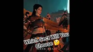 Where Winds Meet | Which Sect Will You Choose 🏯 #wherewindsmeet #rpg #gaming