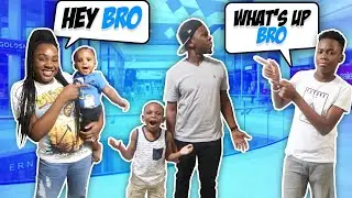 CALLING OUR DAD BRO TO SEE HIS REACTION