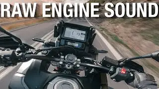 Honda Africa Twin CRF1100 Adventure Sports | RAW Engine Sound | Stock Exhaust