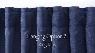 Chanasya Curtain Hanging Styles and Techniques
