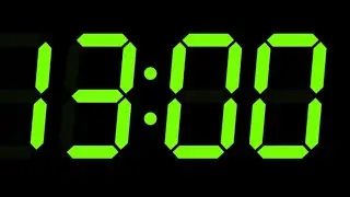 13 minut black screen timer 