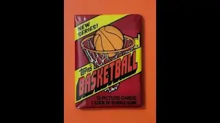 GROOVY 1981-82 TOPPS BASKETBALL PACK! Found Kevin McHale rookie, Dr. J, Moses Malone, & more!!