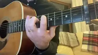 Blue is the Eye, Guitar Tutorial, Ye Vagabonds. (Original Tuning CGCGCD)