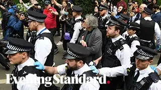 Coronavirus UK: Anti lockdown protest London