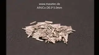 masetec micromagnets / Mikromagnete AlNiCo