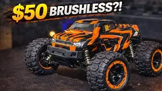 FACar SG1601 Pro $50 Amazon Brushless RC Monster Truck Fail