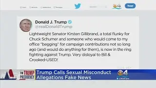 Trump Dismisses Accusations Of Sexual Misconduct As 'Fake News'