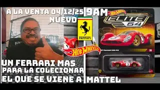 EL QUE SE VIENE A 🔥 HOT WHEELS RLC 🔥👍🦝 FERRARI 330 4P 04/12/25 9AM IMPERDIBLE 