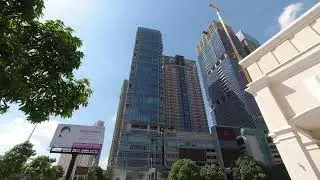 Phnom Penh Skyline 2021, Capital of Cambodia Building Construction Skyscrapers In Phnom Penh City