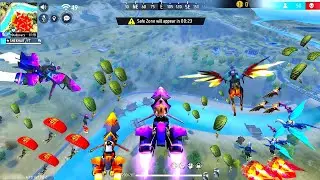 Yahan Sab Ne Drop Kiya 🔥 Free Fire Solo Vs Squad Part 375