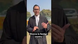 Divorce in foreign country #law #lawyer #legal