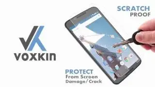Motorola Google Nexus 6 Tempered Glass Screen Protector