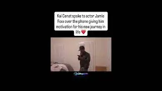 Kai Cenat Speaks To Jaime Fox On The Phone About His New Journey❤️&zwj;🩹