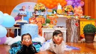 Nossa festa de aniversário do Frozen 2