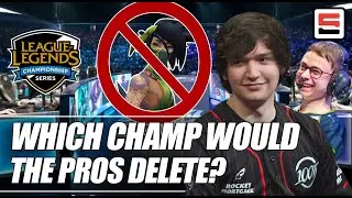 Which champion would the LCS pros DELETE from the game? | ESPN Esports