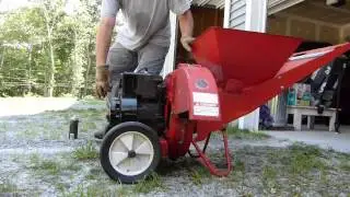 MTD Chipper/Shredder (242A645) repair / tune up and first start up - part 1