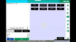 Help Menu For Your Fuel Point of Sale Register