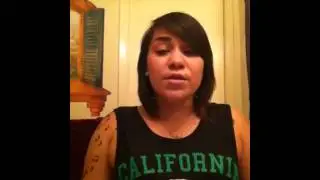 Janell K singing I'll Always Love You by Whitney Houston