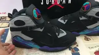 Air Jordan 8 Aqua 2025 Review