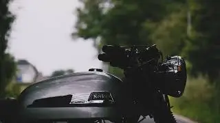 Norton motorcycle with a Dominator featherbed frame and Commando Mk3 850cc engine.