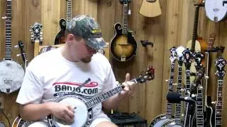 Banjo.com video: demo of a new Gold Tone Bluegrass Mini 5 String Banjo