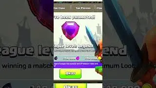 The End of Legends A New Era Begins 😭#ClashOfClans #NewUpdate2025#EndOfEra#COCUpdate#TrophyPush