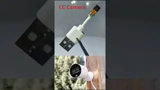How to Make a CC Camera using old mobile camera & data cable #shots #cc camera