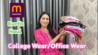 ❤️Meesho Affordable Kurtis Haul /Long & Short Kurtis @Meesho 