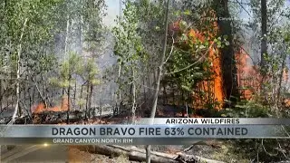 Containment of Dragon Bravo Fire increases to 63 percent