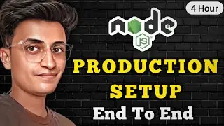 End To End Node JS Production Setup 🚀 | Backend | Mongo DB | Express JS | Coder BB 