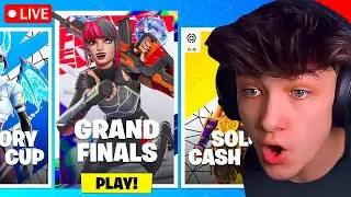 🔴LIVE! - SOLO SERIES *GRAND FINALS* DAY 2! (Fortnite Tournament)