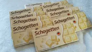 White Chocolate,Schogetten.A German made milky treat🤤.Original milk taste cubes.Easy to eat & share🤍
