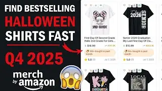 How to Find Best-Selling Halloween Shirts on Merch by Amazon | Step-by-Step Guide