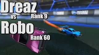 Dreaz (Rank 9) vs Robo | Rocket League 1v1 Showmatch