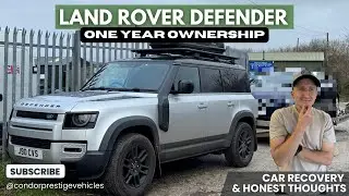 RECOVERY MISSION! Plus One Year Update with my Land Rover Defender 110! D250 SE Hardtop!