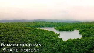 Ramapo Mountain State Forest| Ramapo Lake NJ | 4K Drone Footage