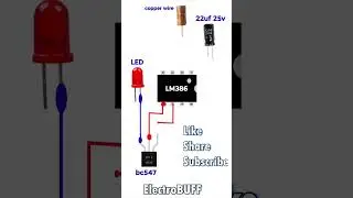 LM386 magic IC Simple mobile Signal detector circuit #shorts #viral #diy #tech #howto #design