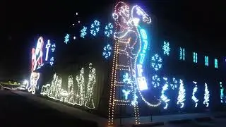 Family Freedom Church Christmas lights 2025 - Westover Alabama