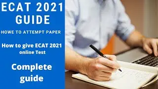 Ecat 2021 complete Guidelines how to attempt paper