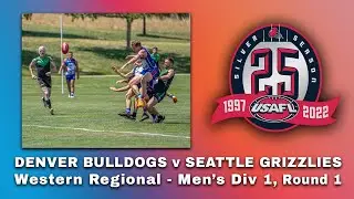2022 USAFL Western Regionals Men's Division 1: Denver vs Seattle