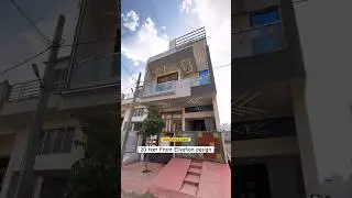 20x45 House elevation design
