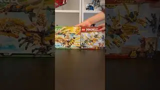 LEGO Ninjago golden dragon comparison #lego #ninjago #goldendragon #lloyd #garmadon #space