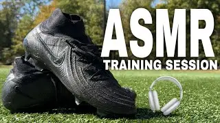 ASMR Training Session For Football/Soccer in Nike Phantom Luna 2