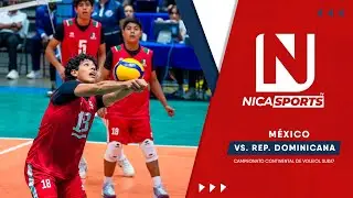 📡 EN VIVO 🏐 Campeonato Continental U17 masculino / México 🇲🇽🆚🇩🇴 República Dominicana