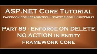 Enforce ON DELETE NO ACTION in entity framework core